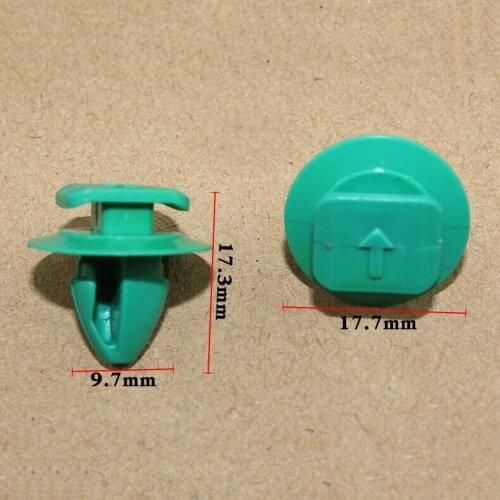 15PCS Fit for Car door wheel eyebrow decoration board clip sub-buckle for Jeep RENEGADE Cherokee plastic fastener