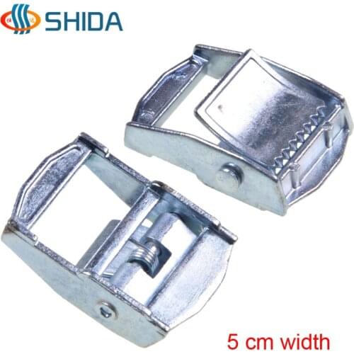 2pcs/lot 50mm Inner Width Zinc Alloy Metal Cam Buckle for 2" Tie Down Strap or Webbing Free Shipping