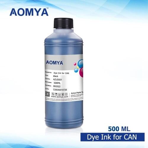 [500ml BK] High Quality Refill Dye Ink For Canon PGI150/250/350/450/550/650/750/850 CISS Ink For Canon Printer Refill Ink Kit