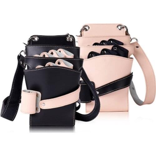 7 Pieces Capability Waist Storage Bag Cross Body of Hairdressing Tool Scissor for Hairdresser Pet Cosmetologist E290