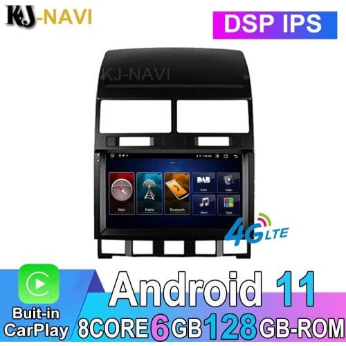9" Android 11.0 System For Volkswagen VW Touareg 2003-2010 Car Radio Video Stereo Bluetooth Navigation Multimedia GPS 4G Wifi