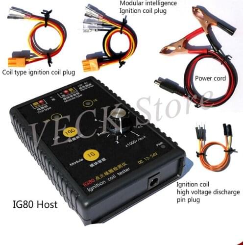 Automobile Ignition Coil Detector Tester Natural Gas Ignition Coil Gasoline Car Ignition Coil Detection IG80