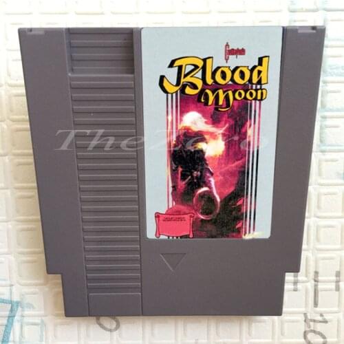 Castlevania - Blood Moon Video Game Card for 8 Bit 72 Pin System Console EU/US Universal Version Game Player