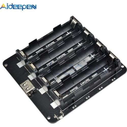 Four Voltage 18650 Lithium Battery Shield V9 Mobile Power Expansion Board 5V/3A 3V/1A Micro USB For Arduino ESP32 ESP8266