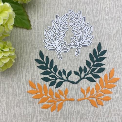 Tree leaf DIY Scrapbooking Photo Album Paper Card Craft Cute Embossing Metal Cutting Dies Stencils