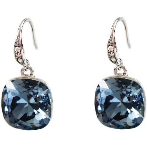 LANFLORA fashion simple women Crystal earrings Classic women earrings foreign trade bulk wholesale earrings