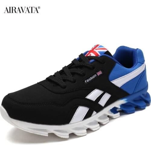 New Men Sneakers Light Breathable Running Shoes Outdoor Comfortable Leisure Lace Up Gym Shoes