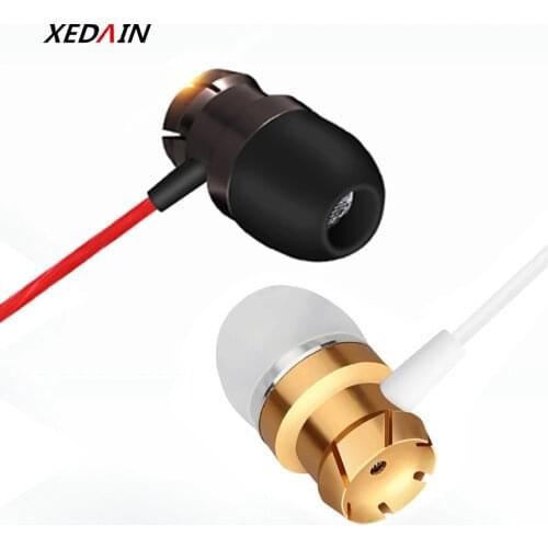 In Ear phone Bass Earphone Earbuds for Xiaomi iphone Huawei Phone MP3 Laptop 3.5mm Wired Handsfree Headsets with Mic