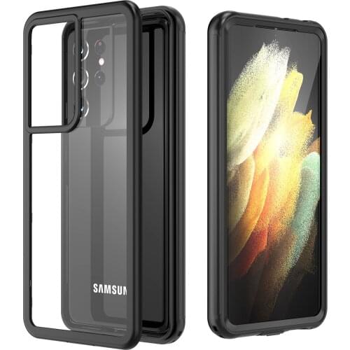 Shockproof Bumper Transparent Clear Case For Samsung S21 Ultra /S21 Plus Case Samsung Galaxy S21 Ultra Plus Cover 360 Protect