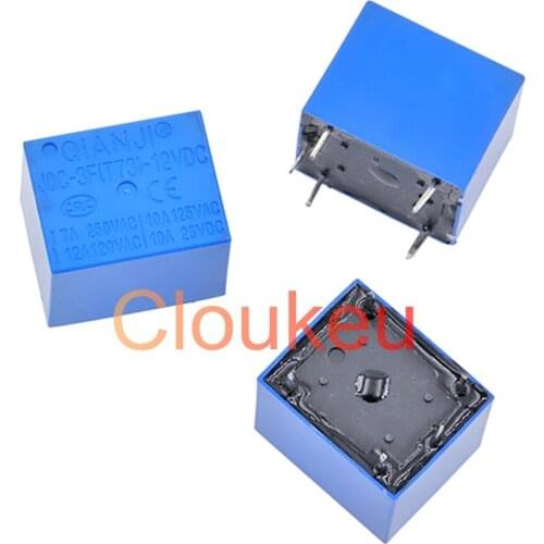 Relay JQC-3F(T73)-5VDC 12VDC 24VDC 10A 5pin