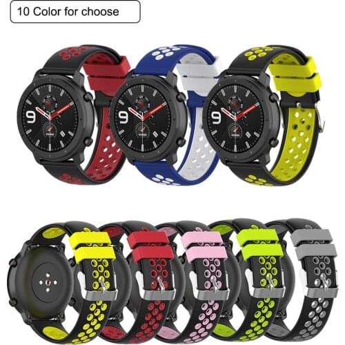20mm Silicone Watchband for Samsung Galaxy Watch Active 42mm Sports Smart watch Strap Women Men Bracelet Band New wristband
