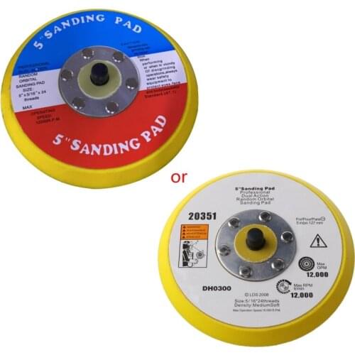New Sell 2inch Polishing Sander Backer Plate Napping Hook Loop Sanding Disc Pad HX6D