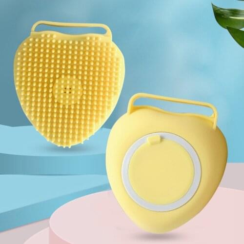 Silicone Bath Brush Bath Pet Dog Baby Shampoo Body Massage Brush Magic Silicone Hydraulic Cleaning Brush Wash Skin Shower Brush