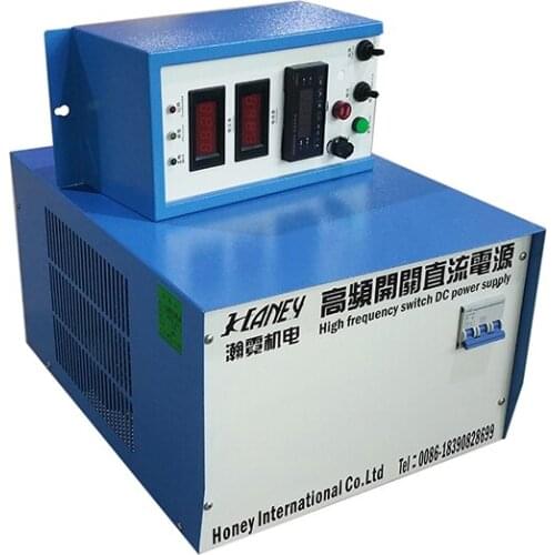 HN 500a metal gold chrome plating machine anodizing power supply electro igbt rectifier ac to dc