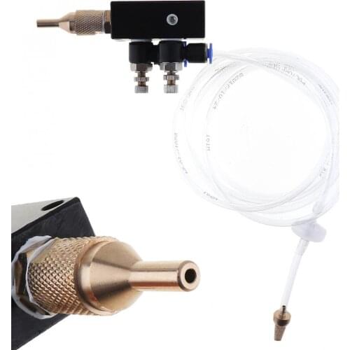 Precision Mist Lubrication Coolant Spray System with Flexible Pipe and Check Valve for Metal Cutting Engraving Cooling Machine
