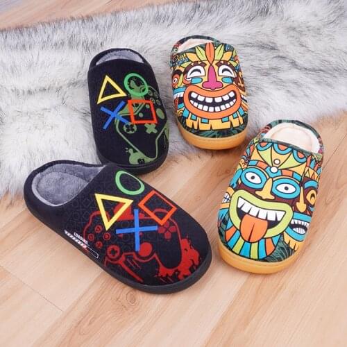 Slippers star home house plush funny special design