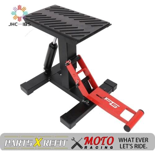 JFG Universal Motorcycle Hydraulic Repair Bench Motocross Repair Stool Parking Stool Maintenance Starting Car Rack