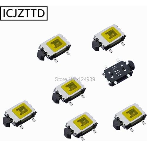 20pcs new 4x6mm 4*6mm TS-013 yellow Push Button Switch Micro Switch 4mmx6mm Big turtle switch