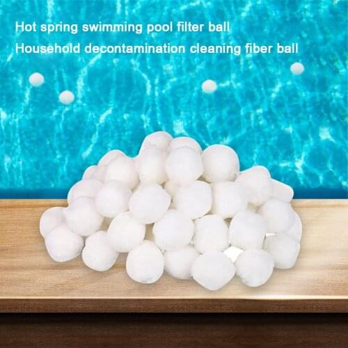 200g/500g/700g Swimming Pool Filter Balls Swimming Pool Water Purification Cleaning Tool Fiber Ball Water Sport Accessories