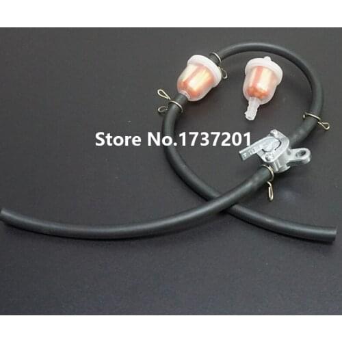 5sets/Pack fuel filter tank switch oil hose Plastic Oil Filter Fuel Taps fuel hose for pocket bike pit dirt bike motorcycle