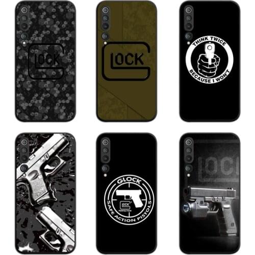 Glock Handgun Logo Phone Case For Xiaomi Mi Note 10 Lite Mi 9T Pro xiaomi 10 CC9 9SE