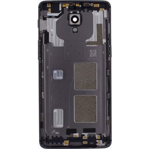 For OnePlus 3 Battery Door+Volume Button Cap+Power Button Cap+Vibration Button Cap+Vibration Flex Cable+Main Camera Lens(Gray)