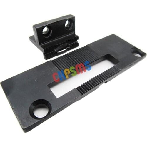 FOR JUKI LU-563 FEEDER FEED DOG & NEEDE PLATE B1109-563-000+B1613-563-000