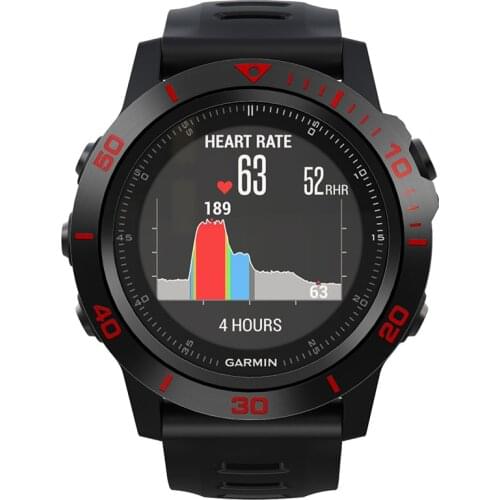 For Garmin Fenix 3 / Fenix3 HR Watch Bezel Ring Adhesive Cover Case Stainless Steel Smart watch accessories Protector Frame