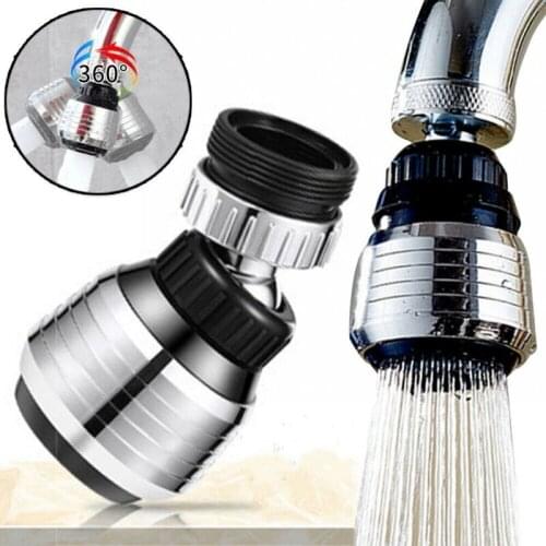 Kitchen Sink Faucet Sprayer Water Saving Aerator 360 Degrees Rotatable Bubbler Filter Free To Bend Nozzle Flexible Tap Aerators