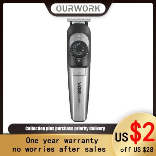 Ourwork New Oil Head Barber Pusher Household Fine-Tuning Electric Hair Clipper Salon Special Shaving