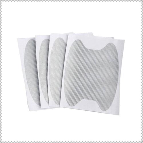 4Pcs/Set Car Door Sticker Carbon Fiber Scratches Resistant for MAN BYD Mini Maruti Suzuki Jaguar Fiat Polaris