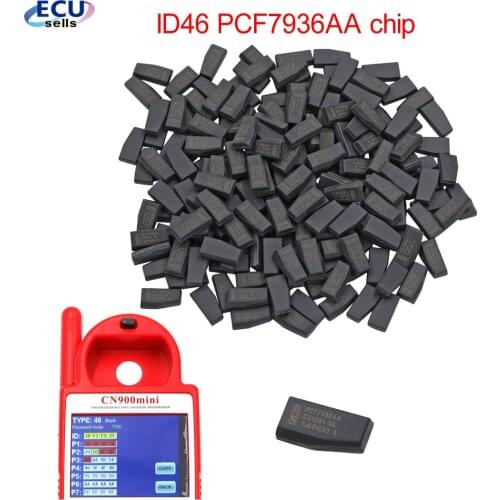 1PC Original ID46 PCF7936 Ceramic Blank Transponder Car Key Chip For Honda Hyundai Kia Mitsubishi Nissan Citroen Peugeot
