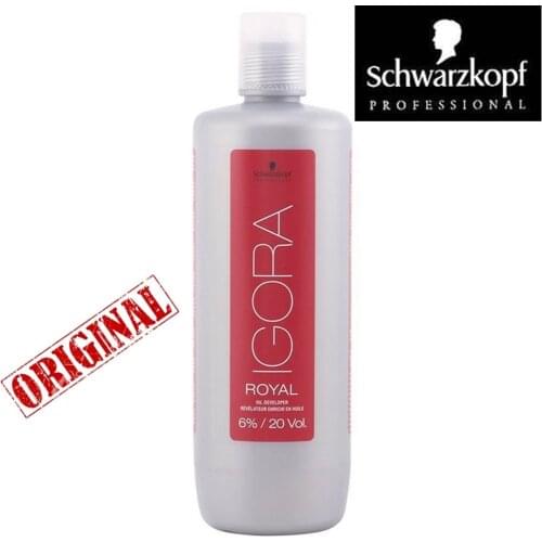 Original Schwarzkopf Professional IGORA ROYAL Permanent Color Creme ( Oil Developer 6% / 20 Vol )