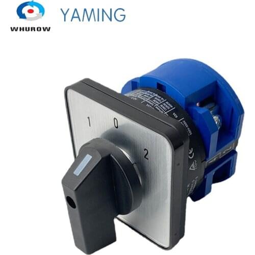 63A Changeover Selector Universal Rotary YMW26-63/1 Three Positions One Pole LW26 LW28 Dual Power Knob Selection Cam Switch