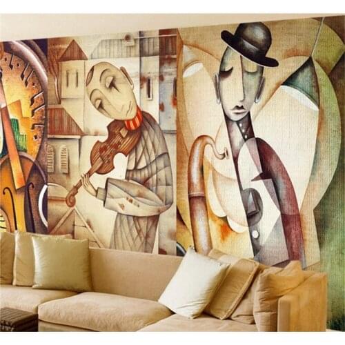 Custom retro Wallcoverings, Eugene Ivanov art murals for the living room bedroom TV background papel de parede