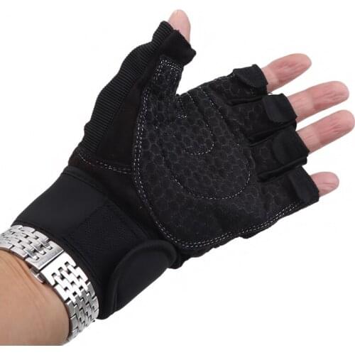 Shockproof Pad Cycling Gloves Half Finger Sport Gloves Men Women Summer Bicycle Gym Fitness Gloves MTB Bike Gloves