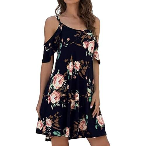 Летние платья с открытыми плечами PYL China At AliExpress