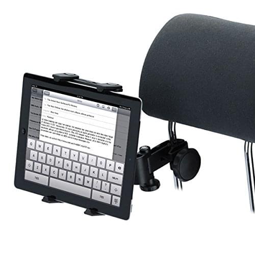 Adjustable Car Headrest Phone Holder for iPad air pro 9.7'' 10.5'' 2019 10.2'' 11'' iphone 12" Tablets Mount Back Seat Bracket