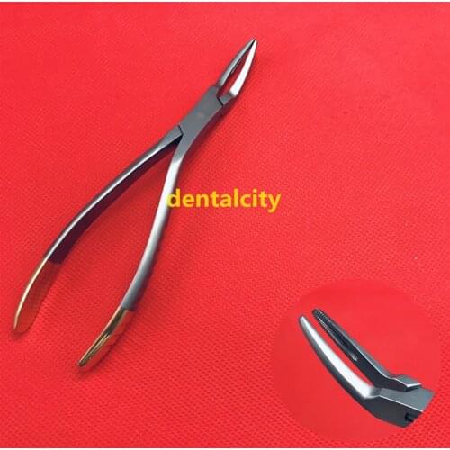 Dental Root Fragment Minimally Invasive Tooth Extraction Dental Forceps Tooth Pliers Curved Maxillary Mandibular Teeth