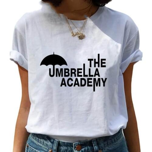 The Umbrella Academy Harajuku T Shirt Women Graphic Diego Cha-Cha Anime Tshirt Funny Cartoon T-shirt Casual 90s Top Tees Female