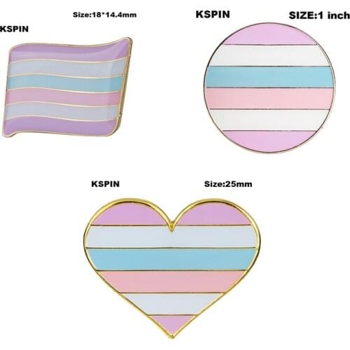 Intersex Pride LGBT Pride Badge Lapel Pin Brooch