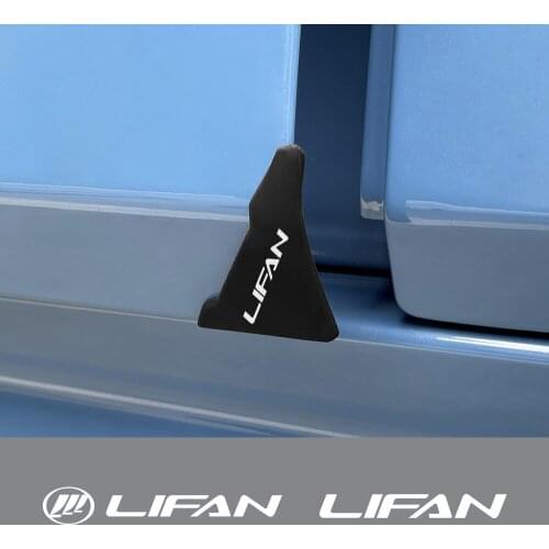 2Pcs Car Door Corner Cover Silicone Collision Guard Protective Auto Accessories For Lifan 125CC 110CC 150 X60 Solano 320 720 620