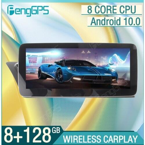 10.25“ Autoradio 8+128G Android 10.0 For Audi A4 2009-2016 LHD Car GPS Navigation Multimedia Player Headunit Carplay Bluetooth