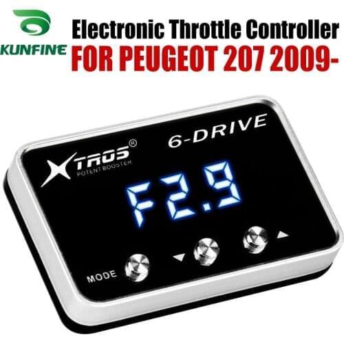 Car Electronic Throttle Controller Racing Accelerator Potent Booster For PEUGEOT 207 2009-2019 Tuning Parts