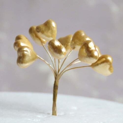 Cake topper banner for Cupcake Wrapper Baking Cup birthday tea party bar Sweetheart Table decor baby shower heart iron wire