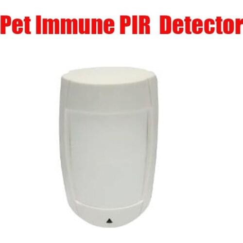 Free Shipping 90 Degrees 40kg Pet Immune Dual-Sensor PIR Passive Infrared Detector Motion Detection IR Intruder Burglar Alarm