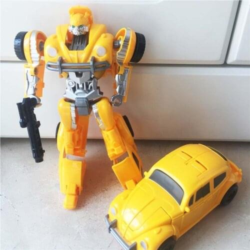 BMB AOYI NEW 18CM Transformation 5 Movie Toys Anime Action Figure Robot Car tank Model KO G1 Kid Boy birthday Gift Toys