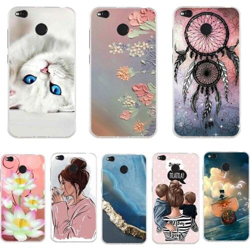 Phone Cases For Xiaomi Redmi 4X Case Cute Silicone Soft TPU Back Cover For Xiomi Redmi 4X Case Hongmi 4X Coque Funda
