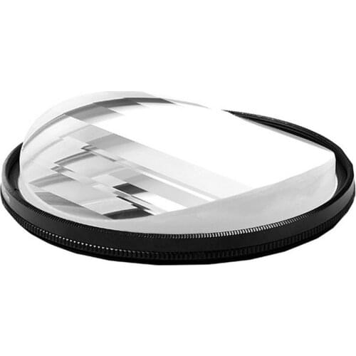 Camera Lens Filter 77mm Colorful Kaleidoscope Prism Glass Filter For Change Number Of Subjects Photography FX SLR Accessories