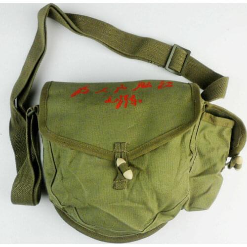 ORIGINA SURPLUS MILITARY COLLECTIBLES Vietnam War Chinese Type 56 Drum Magazine Pouch Bag